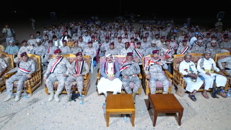 «قطاع حماية المنشآت النفطية بمأرب يحتفل بأعياد الثورات اليمنية»