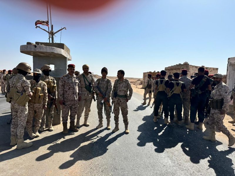 الفرقة الأولى طوارئ دشن حملة منع حمل السلاح في أسواق مديرية العبر والخط الدولي