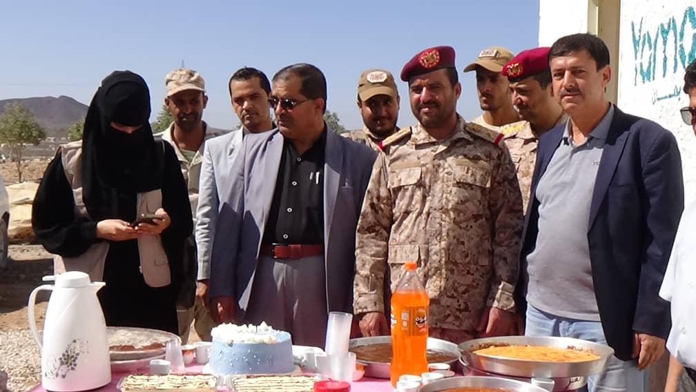 «افتتاح المطبخ وملحقاته في المستشفى الميداني السعودي – الميل بحضور قيادات صحية وعسكرية»