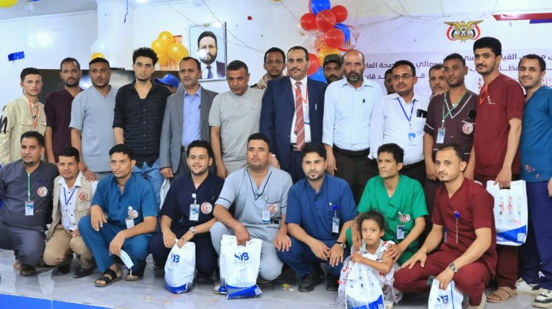 مستشفى كرى العام يحتفي باليوم العالمي للتمريض بمحافظة مأرب